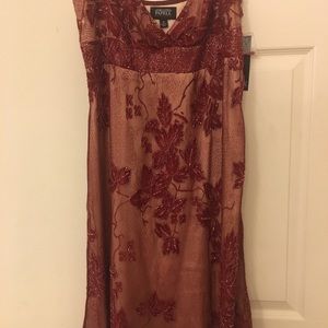 Adrianna papell nwt evening gown/small damage